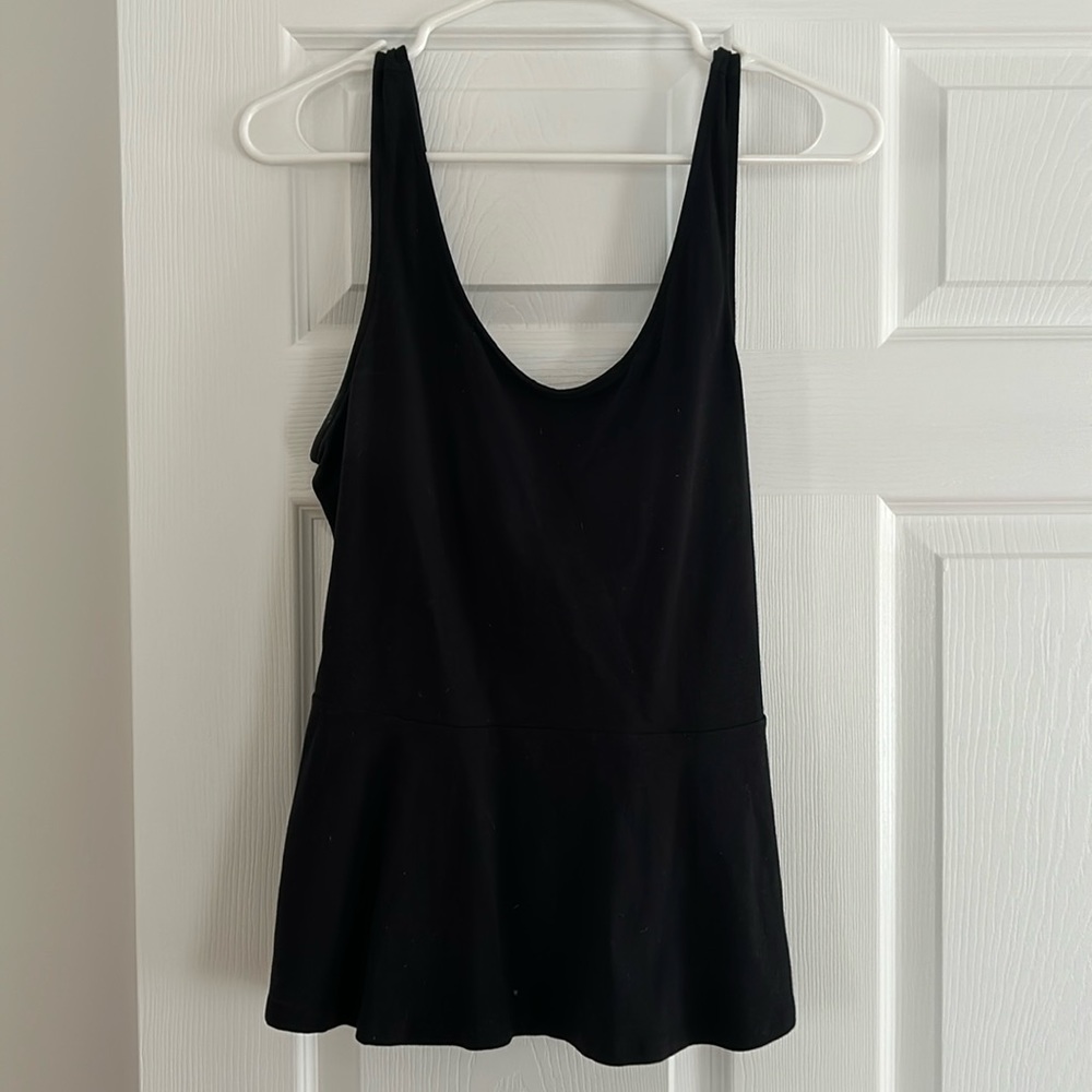 Express black peplum